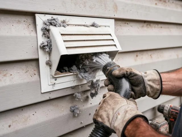 Professional dryer vent cleaning by Whitehall Dryer Vent Cleaning in Whitehall