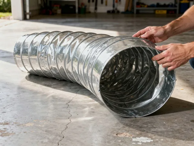 Whitehall Dryer Vent Cleaning specialist using advanced equipment for thorough duct cleaning in Whitehall