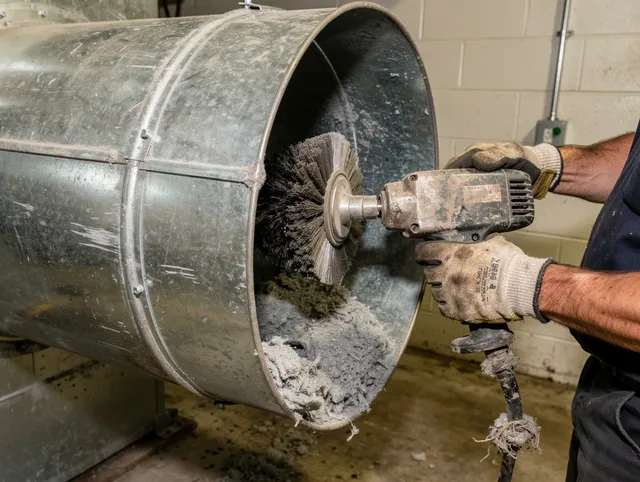 Industrial-grade dryer vent cleaning by Whitehall Dryer Vent Cleaning in Whitehall